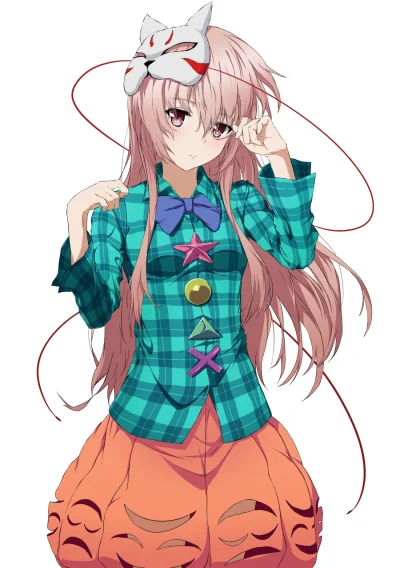 Banri - #randomanimeshit #touhou #HatanoKokoro @gasu_kurobikari