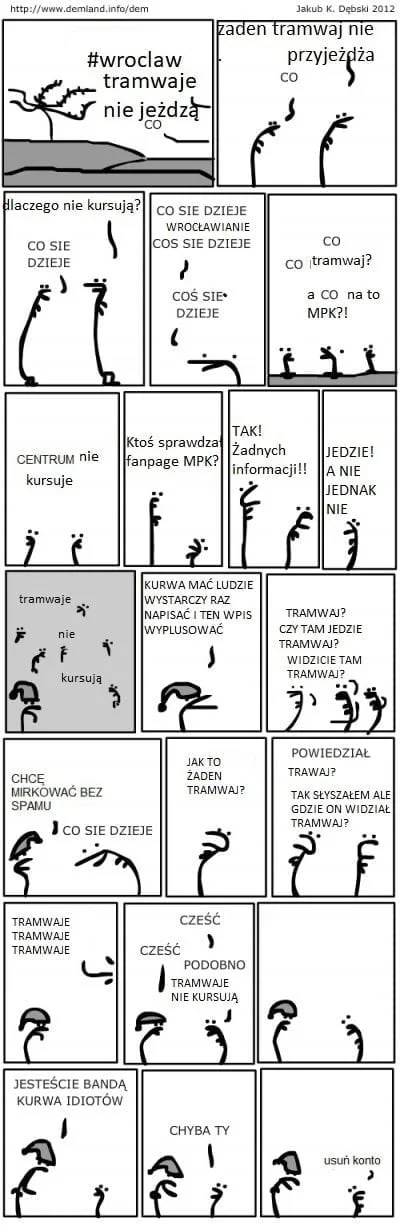 LewCyzud - Z tych nerwów aż musiałem mema zrobic
#wroclaw #tramwaje #takaprawda #afer...