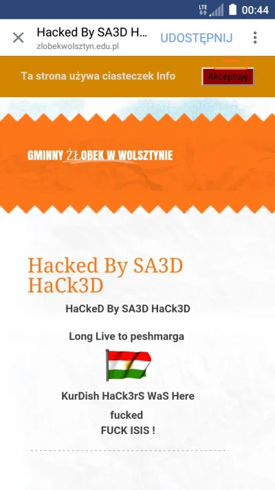 Garbanzos - Kurdowie przejęli stronę Wolsztyńskiego żłobka ( ͡° ͜ʖ ͡°)
#isis #hacking...