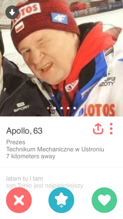 panbartosz - miraski, taki górski #!$%@? mi wyskoczył na #tinder, co robić?
#skoki