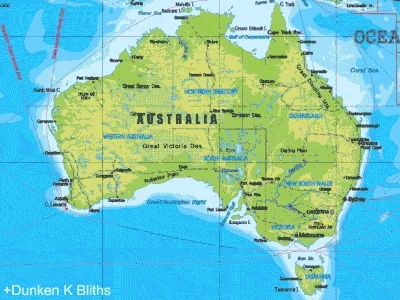 lolokolo - Australia jest większa niż myślisz. Tak wygląda w porównaniu do innych kon...