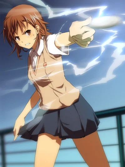 Hajak - #randomanimeshit #misakamikoto (｡◕‿‿◕｡) #raildex