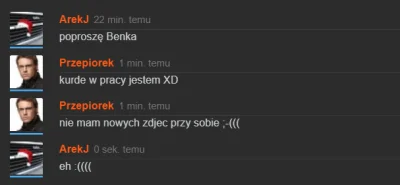 ArekJ - Jestem zawiedziony (╯︵╰,)
@Przepiorek pierwszy raz nie dostarczył :(

#gow...