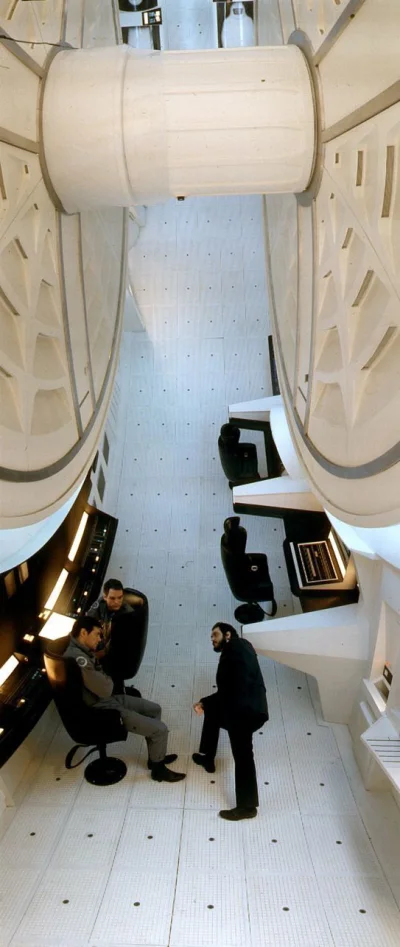 ColdMary6100 - #wejscieodzakrystii 
Stanley Kubrick na planie filmu 2001: Odyseja Ko...