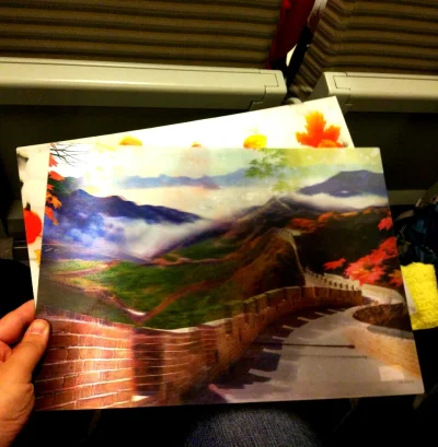 Dwadziescia_jeden - Zapomniałeś z domu trójwymiarowego obrazka z Wielkim Chinskim Mur...