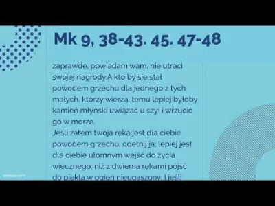 InsaneMaiden - 30 WRZEŚNIA 2018
Niedziela XXVI tygodnia okresu zwykłego

(Mk 9, 38...