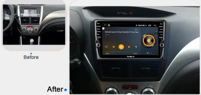 hrumque - Mały #spam z #subaru #forester i #impreza - jakby ktoś chciał Android Radio...