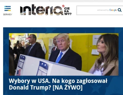 bialaowca - Interia w formie #amerykawybiera2016 #usa #trump #wybory