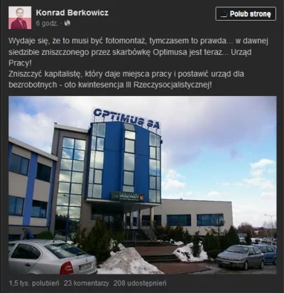 zamaskowany - Polska - kraj absurdu...
#jakzyc #optimus #facebook