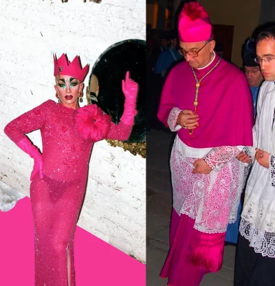 artpop - @pk347: Po prawej jest jedna z najbardziej znanych drag queens na świecie - ...