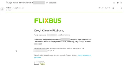 le1t00 - Cześć murki, mam Voucher do zrealizowania u #flixbus na kwotę 247,00 zł ważn...