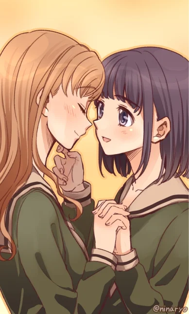 kedzior1916 - #randomanimeshit #mariasamagamiteru #norikonijou #shimakotoudou #yuri