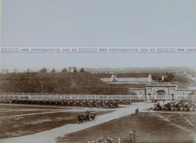 wariag - Warszawa Cytadela, sierpień 1897. Inspekcja carska - fort M http://photoarch...