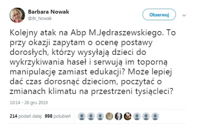 saakaszi - Bezstronna małopolska kurator oświaty po raz kolejny staje w obronie abpa ...