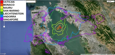 Lifelike - Powierzchnia mikropaństw vs powierzchnia Zatoki San Francisco.

Info: http...