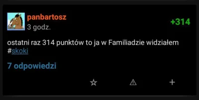 Dayvid - @panbartosz ostatni raz 314 to widziałem w twoim wpisie o tym, że 314 to ost...