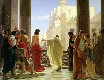 K.....l - Ecce Homo(Oto człowiek), Antonio Ciseri, 1871

#sztuka #wielkipiatek #mal...