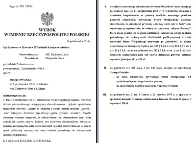 I.....D - "Wyrok Sądu Rejonowego w Złotoryi wraz z uzasadnieniem, sygn. akt IIK 389/1...