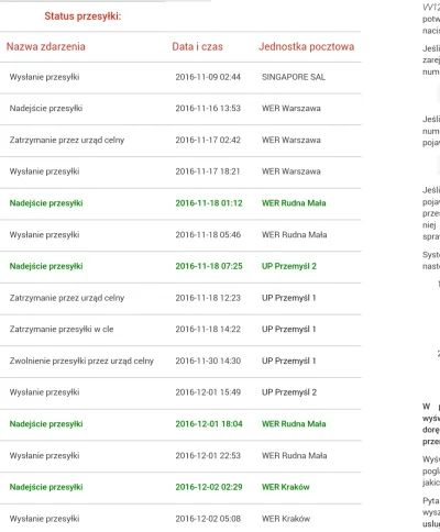 sspiderr - @Szczebaks: potwierdzam twoje słowa. Paczka z Singapuru do Polski doszła w...