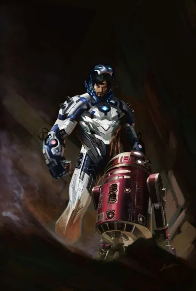 aleosohozi - R2-Man i Iron D2
#komiks #mashup #marvel #starwars