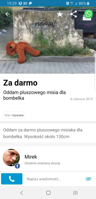 Endrius - To nie może być przypadek ;-) 
#olx #heheszki #bombelek