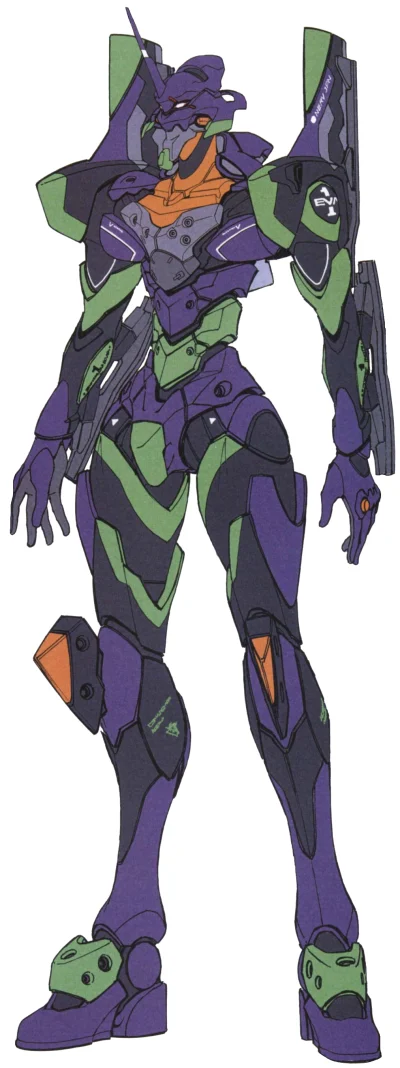 v.....6 - @qqwwee: Evangelion Unit-01 (Neon Genesis Evangelion)