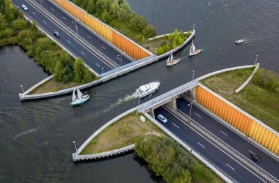 PalNick - Taki tam most wodny w Holandii (｡◕‿‿◕｡)

#ciekawostki #budownictwo #trans...