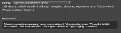 L3stko - Pozwoliłem sobie zgłosić propozycję usprawnienia serwisu wykop.pl poprzez wp...