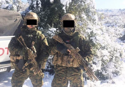 s.....1 - Prawdopodobnie żołnierze rosyjskich sił specjalnych w Syrii, grudzień 2015 ...