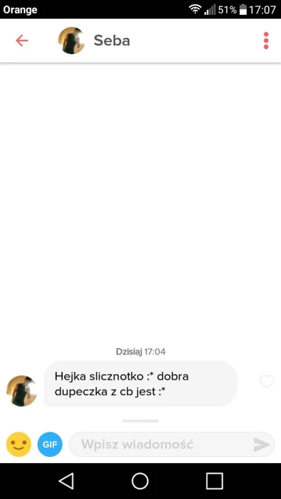 lukaszwasyl - Koleżanka mojego #rozowepaski wysłała jej screena z #tinder Dobra bajer...