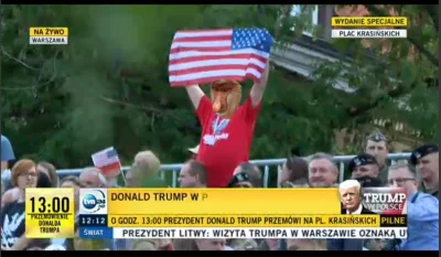 mokebexd - A tak Trumpa witał dumny naród czyścicieli zachodnich kibli xD