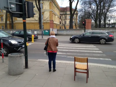 Bibub - Codziennie od ponad roku przechodzę przez to przejście dla pieszych. Są tam b...