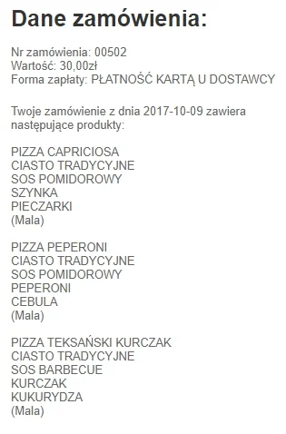 niszczyciel - Nigdy więcej Telepizzy. Pierwszy i ostatni raz. Wklejam tu swoją opinię...