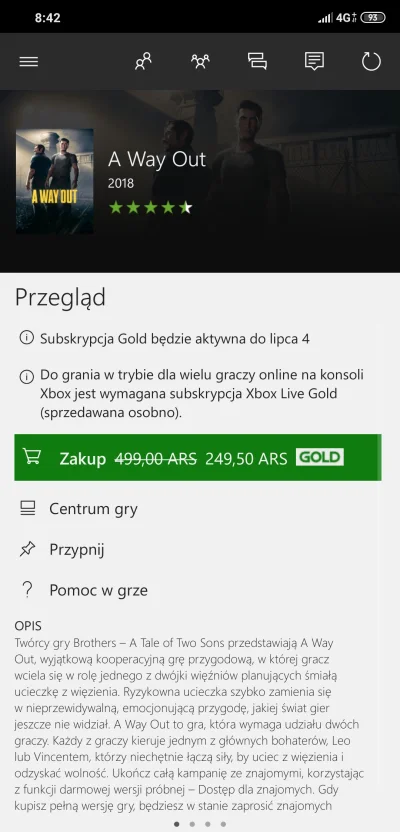 kojos - Działa jeszcze płatność reavlout na argentyńskim ms store? #xboxone