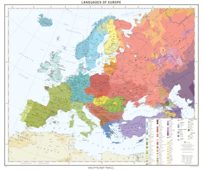 dertom - Mapa językowa Europy.
#mapporn #mapy