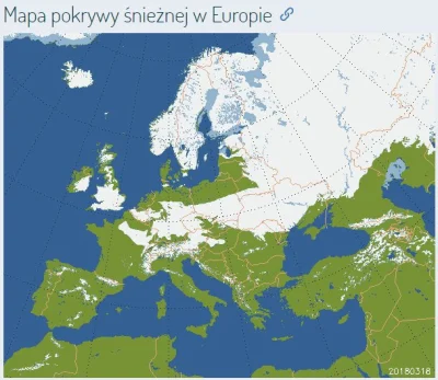 premier - #teoriespiskowe Dzisiejsza mapa pokrywy śnieżnej to idealny materiał dla lu...