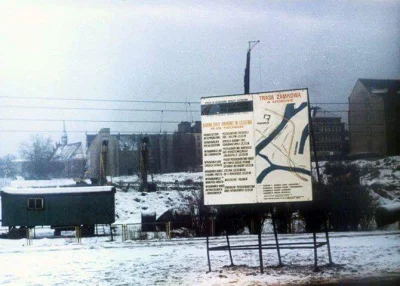Dorciqch - Budowa Trasy Zamkowej. 1980r. #staryszczecin