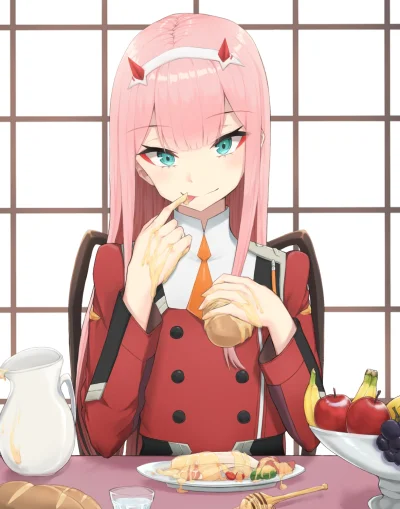 l.....f - #randomanimeshit #darlinginthefranxx #zerotwo #pixiv #