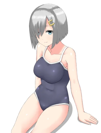 Czokolad - #randomanimeshit #kantaicollection #hamakaze #swimsuit