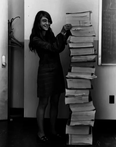 myrmekochoria - Margaret Hamilton, "główny inżynier oprogramowania" Projektu Apollo, ...