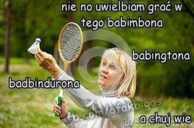 pieczarrra - #heheszki #gimbohumor #badminton #byloaledobre