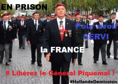 NadiaFrance - "W więzieniu za służbę Francji"

#uwolnić generała Piquemal