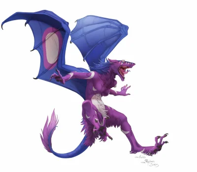 pixelsketcher - sergal-dragon hybrid
#furry