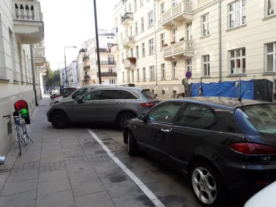 kicek3d - Inna perspektywa pokazująca, dlaczego tam jest parkowanie równoległe a nie ...