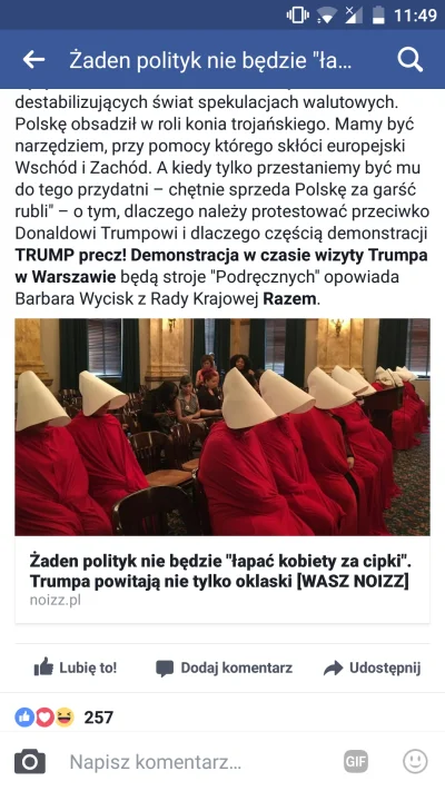 kwmaster - No ładny Cosplay.
#trump #razem