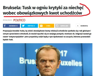 szurszur - TVP coś mówiła o tym jak Tusk został zaatakowany w Europie za propozycję z...