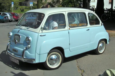 marketka-monsiorova - Fiat 600 Multipla całkiem urocza.