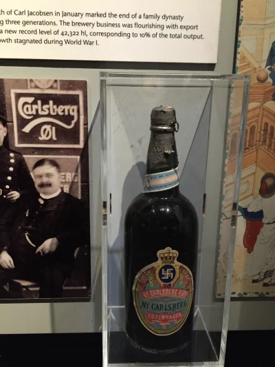 kony_91 - Ciekawostka z muzeum Carlsberga, które odwiedziłem niedawno ;) #piwo #sikiw...