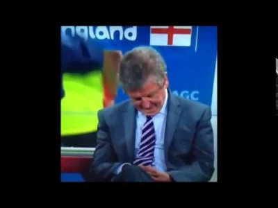 c.....k - @cb_radio: Roy Hodgson ogląda grę Anglii.