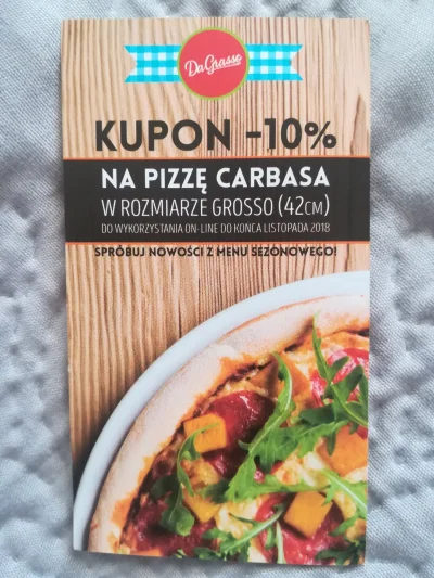 wojuturek - Jak nie #pizza z ananasem to może z dynią? Chcę ktoś taki kod? #dagrasso ...